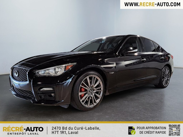 2017 Infiniti Q50 S 3.0 TURBO RED SPORT 400 CUIR NAVIGATION TOIT in Cars & Trucks in Laval / North Shore
