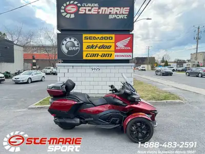 Can-Am Spyder RT LIMITED 2023 avec seulement 4190 KM! Inspection et tune-up inclus. Garantie BRP jus...