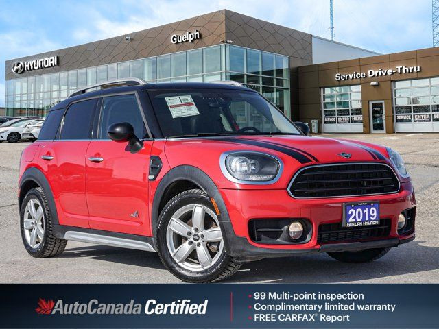 2019 MINI Countryman Cooper ALL4 Manual | Leather | Panoroof |S in Cars & Trucks in Guelph