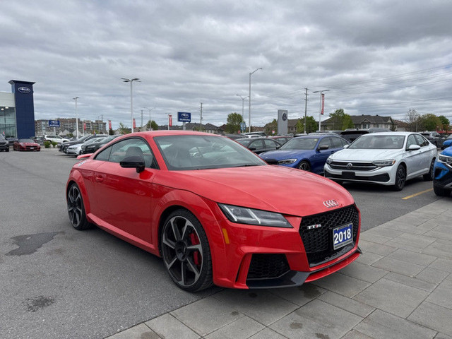 2018 Audi TTRS 2.5T quattro 7sp S tronic Cpe in Cars & Trucks in Ottawa - Image 4