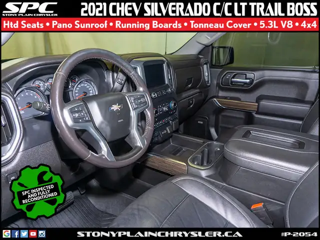 2021 Chevrolet Silverado 1500 Crew Cab Short Box 4-Wheel Drive L in Cars & Trucks in St. Albert - Image 10