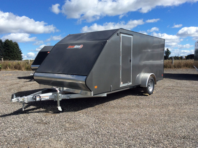 2023 Sno Pro 7x16 Hybrid All Aluminum Enclosed ATV/Snowmobile Tr in Cargo & Utility Trailers in Oakville / Halton Region