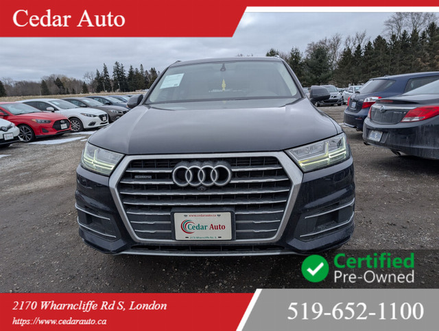 2017 Audi Q7 2 YEAR POWERTRAIN WARRANTY | 3.0T Technik | MANAGER in Cars & Trucks in London - Image 3