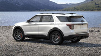 This brand new STAR WHITE METALLIC 2024 FORD EXPLORER ST is powered by a 3.0L V6 ECOBOOST ENGINE THA... (image 1)