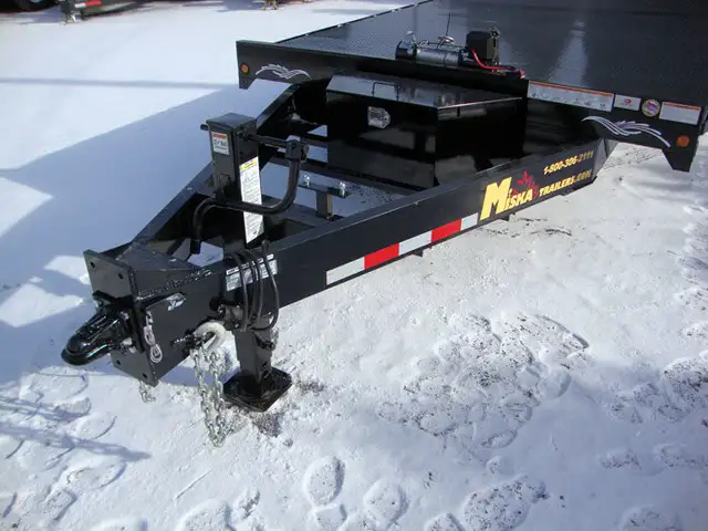 Miska Hydraulic Tilt Flatbed Trailer in Cargo & Utility Trailers in Oshawa / Durham Region - Image 9