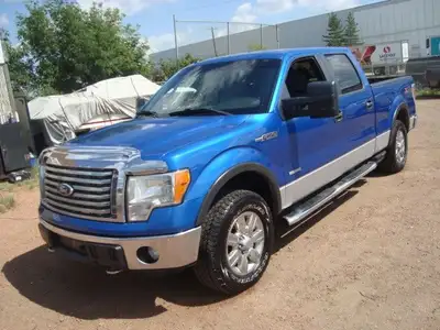 NORTH POINT MOTORS...CALL TEXT 780-224-7791 CHECK OUT THIS 2011 FORD F150 4X4 SUPER CREW XLT. TRUCK...