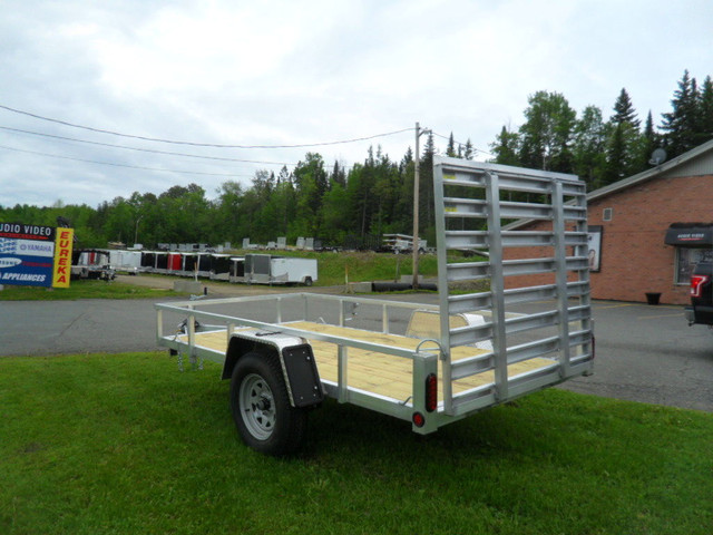 2022 QSA 62X10' ALUMINUM UTILITY TRAILERS SINGLE AXLE  in Cargo & Utility Trailers in Fredericton - Image 4