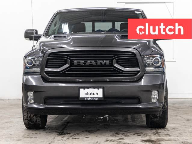 2018 Ram 1500 Sport Crew Cab 4X4 w/ Uconnect 4C, Apple CarPlay & in Cars & Trucks in Bedford - Image 2