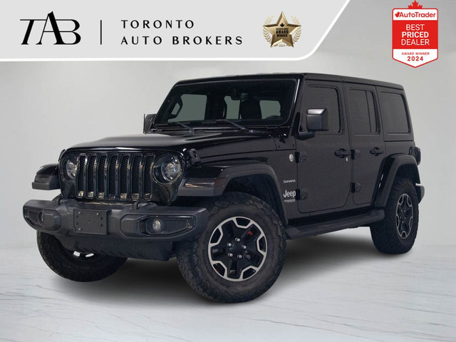 2018 Jeep WRANGLER UNLIMITED SAHARA | LEATHER | V6 | HEATED STEE in Cars & Trucks in Mississauga / Peel Region