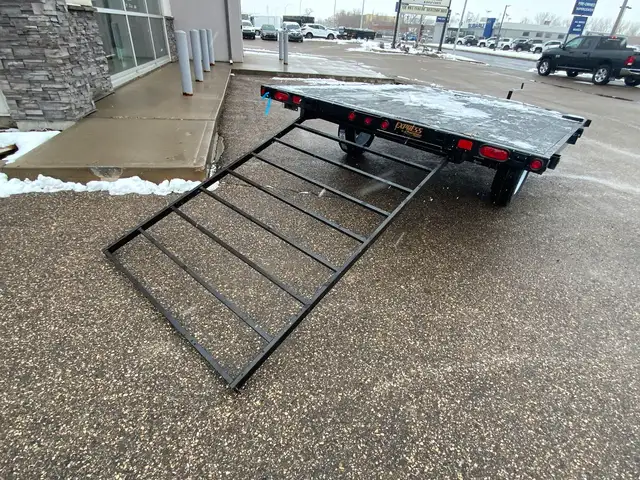 2024 Rainbow Express 10" w/ 2ft angle Drive on /Off Sled Trailer in Cargo & Utility Trailers in Regina - Image 10