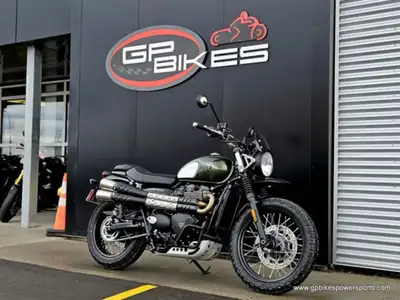 No money down. Credit approved in minutes* OACJust...CLICK HERE 2023 Triumph Scrambler 900 Chrome Ed...