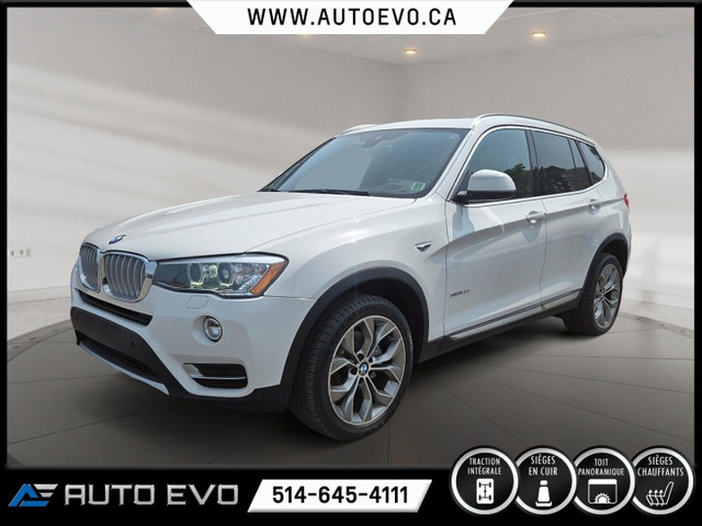 2017 BMW X3 X3 xDrive28i * TOIT PANO * CUIR * GPS * FULL EQUIPE  in Cars & Trucks in City of Montréal