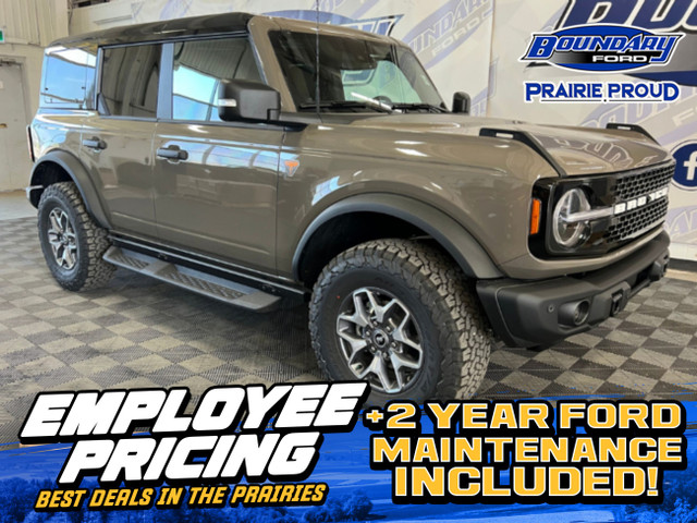 2025 Ford Bronco BADLANDS | HARD TOP | BLACK APPEARANCE PKG in Cars & Trucks in Lloydminster - Image 2