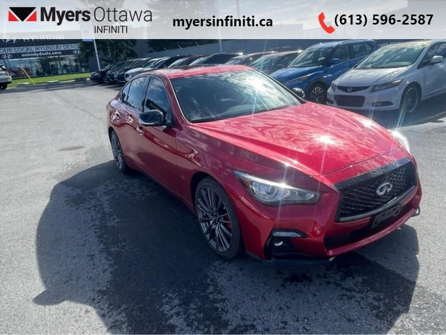 2022 INFINITI Q50 Red Sport I-LINE - Certified in Cars & Trucks in Ottawa