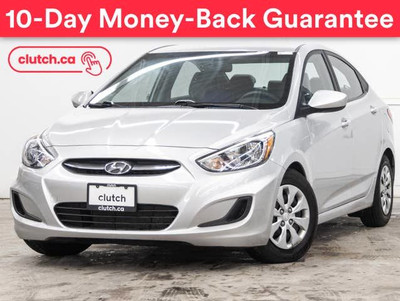 2016 Hyundai Accent GL w/ Bluetooth, A/C, Cruise Control