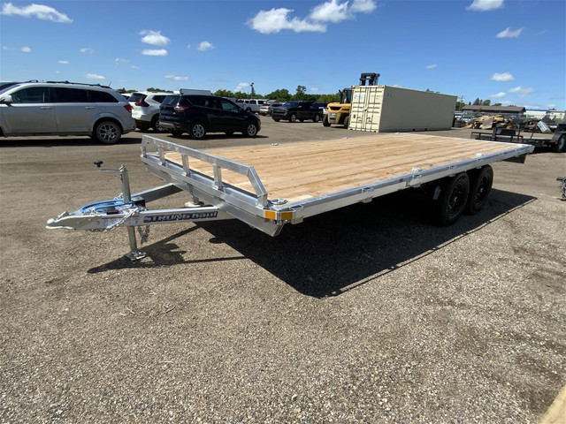 2023 Strong Haul Deck Above 8.5x18 | Stake Pockets | 5200LBS Axl in Cars & Trucks in Regina