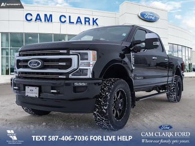 2022 Ford F-350 Platinum LIFTED | AM RIMS AND TIRES | Leather...