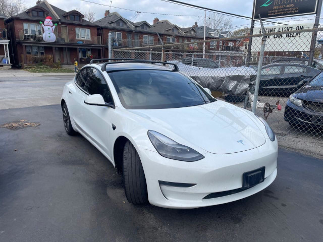 2021 Tesla Model 3 Standard Range Plus *WHITE INTERIOR, BACKUP C in Cars & Trucks in Hamilton - Image 3