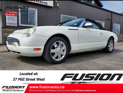  2002 Ford Thunderbird 2dr Conv-NO HST TO A MAX OF $2000 LTD TIM