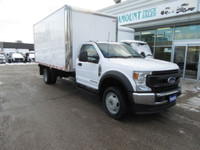  2022 Ford F-550 DIESEL 16 FT ALUMINUM BOX WITH RAMP