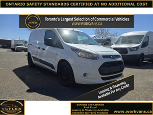 2017 Ford Transit Connect XLT - Dual Doors - Shelves - Certified