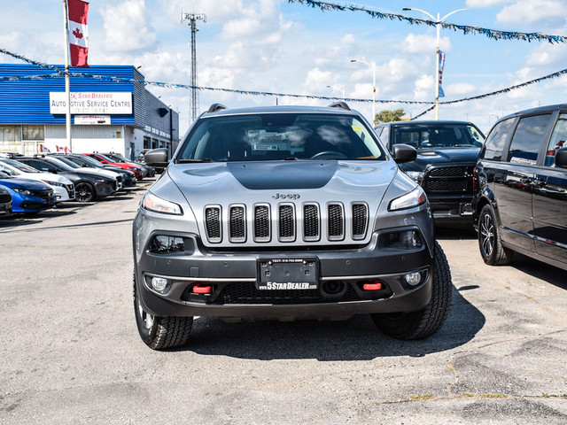  2015 Jeep Cherokee NAV LEATHER SUNROOF LOADED! WE FINANCE ALL C in Cars & Trucks in London - Image 4