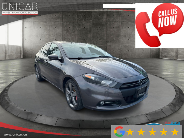 2015 Dodge Dart GT Manual Backup Cam Sunroof Leather Premium Aud in Cars & Trucks in Markham / York Region