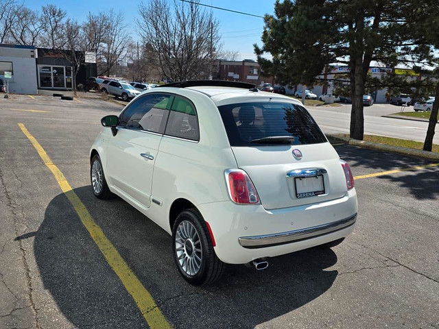 FIAT 500 LOUNGE AUTO | RED INTEIOR | FULLY LOADED | NO ACCIDENTS in Cars & Trucks in Mississauga / Peel Region - Image 3