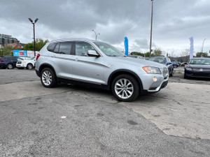 2013 BMW X3 35i**AWD**Jamais Accidente**TOIT OUVRANT**VOLANT CHAUFFANTS**NAVIGATION**CAMERA DE RECULE** Financement 1ere, 2e et 3e chance !!