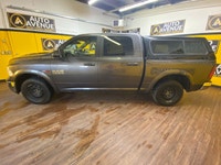 TACKLE ANY TERRAIN WITH THE 2018 RAM 1500 OUTDOORSMAN 4X4 CREW CAB 5'7 BOX! POWERED BY A 3.0L V6 ECO... (image 1)