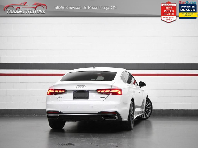 2021 Audi A5 Sportback No Accident Brown Leather Carplay Sunroof in Cars & Trucks in Mississauga / Peel Region - Image 2