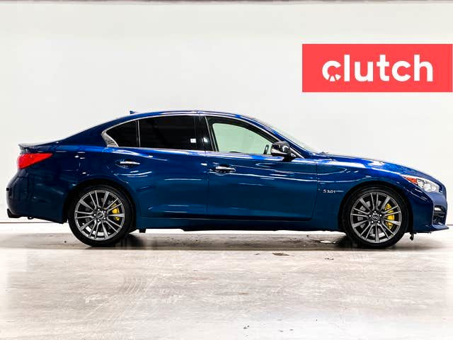 2017 Infiniti Q50 Red Sport AWD w/ Nav, Heated Front Seats, Rear in Cars & Trucks in City of Toronto - Image 4