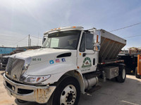 2008 International - ROLL-OFF TRUCK w/ disposal Bins Opt.  Attention Landscapers and Waste Disposal 