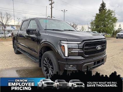 2025 Ford F-150 LARIAT 502A HEV w/BLACK PKG, 7.2KW PRO PWR & MNR in Cars & Trucks in Edmonton