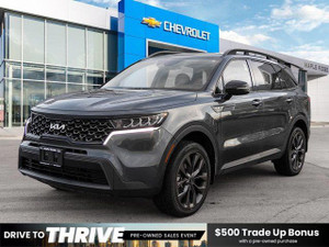 2022 Kia Sorento X-Line | Turbo | Captain's Chairs | 3rd Row | Adaptive Cruise ||