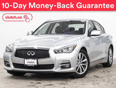 2014 Infiniti Q50 3.7 AWD w/ Premium & Nav Pkg w/ Rearview Cam, 