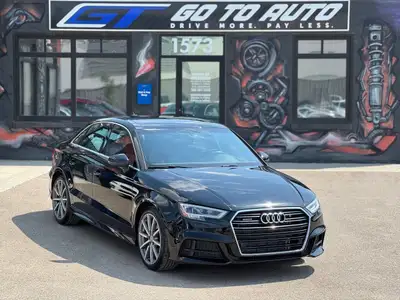 2018 Audi A3 2.0T Technik S Line Quattro Sedan - Navigation|Rearview camera|Parking sensors|Blind-sp...