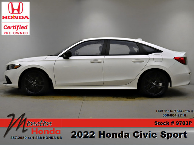 2022 Honda Civic Sport in Cars & Trucks in Moncton - Image 2
