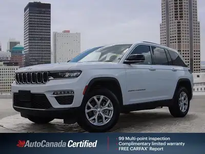Crowfoot Hyundai, AMVIC Licensed Dealer Why This Is The GRAND CHEROKEE For YOU: 4-Wheel-Drive 3.6L P...