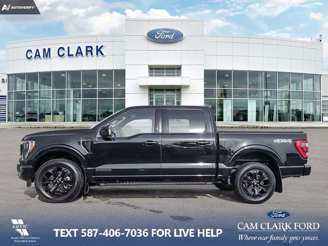 2022 Ford F-150 Lariat BLACK APPEARANCE PKG | HIGHWAY DRIVEN... in Cars & Trucks in Red Deer - Image 4