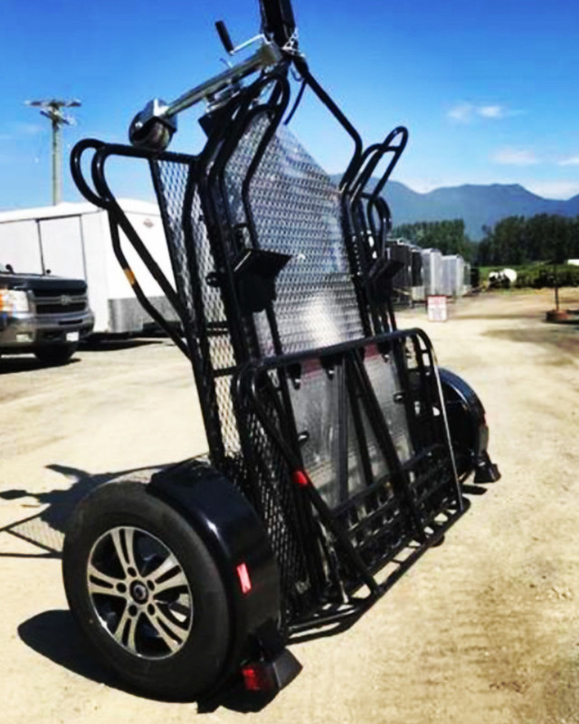 2025 Warrior Folding Motorcycle Trailer Cargo & Utility Trailers