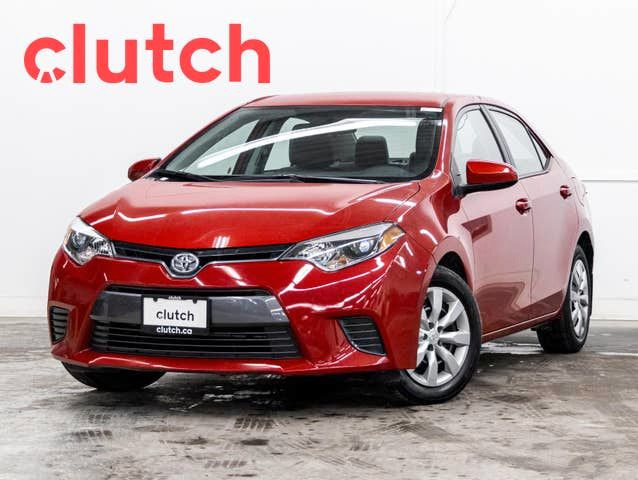 2015 Toyota Corolla LE w/ Front Heated Seats, Rearview Cam, Clim in Cars & Trucks in City of Toronto
