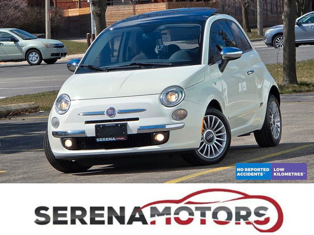 FIAT 500 LOUNGE AUTO | RED INTEIOR | FULLY LOADED | NO ACCIDENTS in Cars & Trucks in Mississauga / Peel Region