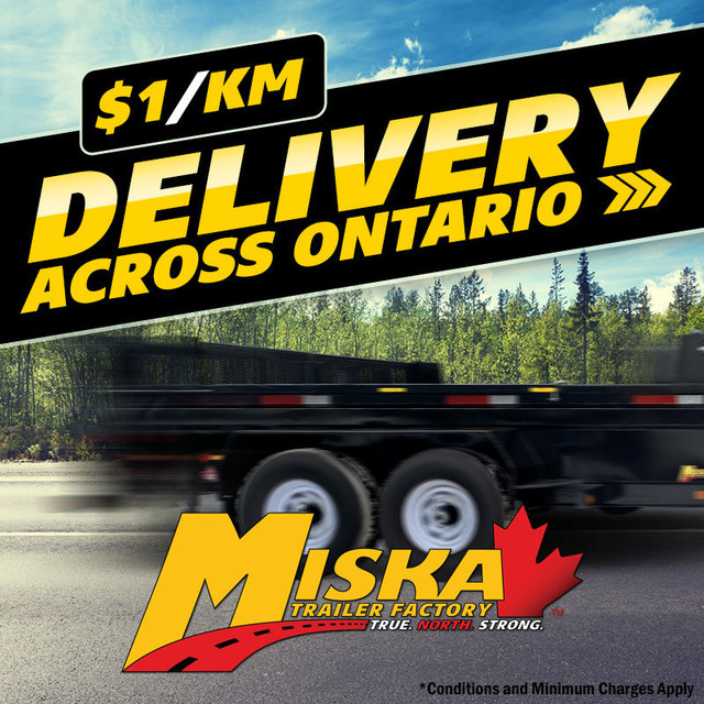 Miska 10 Ton Dump Trailer - Loaded with Features in Cargo & Utility Trailers in Oshawa / Durham Region - Image 2