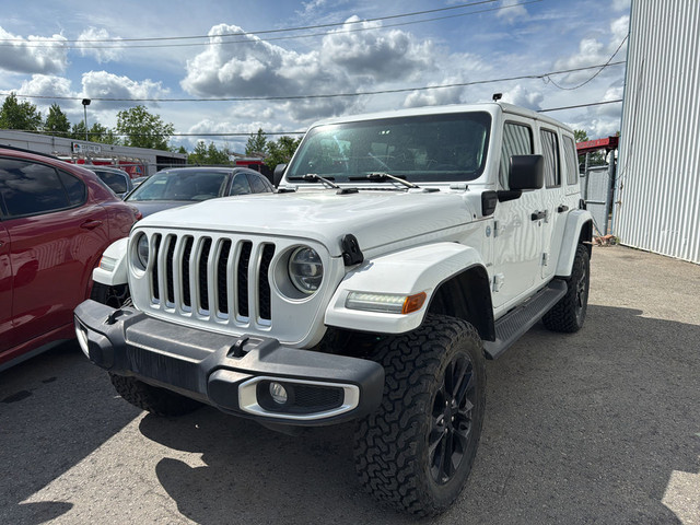 2021 Jeep Wrangler UNLIMITED SAHARA UCONNECT VOLANT/CUIR CHAUFFA in Cars & Trucks in Laval / North Shore - Image 3