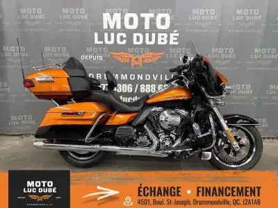 Harley-Davidson FLHTK Electra Glide Ultra Limited 2014 49 185 KM MOTO CANADIENNE ALARME INNER FAIRIN...