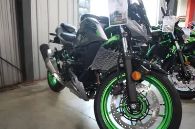 2025 Kawasaki Z500 SE ALL EYES ON YOU All eyes are on you when riding the all-new Z500 supernaked. W...