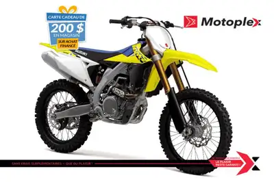 RMZ-450 La RM-Z450 offre une apparence fluide et prete pour la course autour d'un moteur plus puissa...