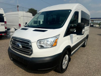2018 Ford Transit Passenger Wagon 10 Passenger with 3.5L V6 engine, auto ac, rear ac, heated driver... (image 2)
