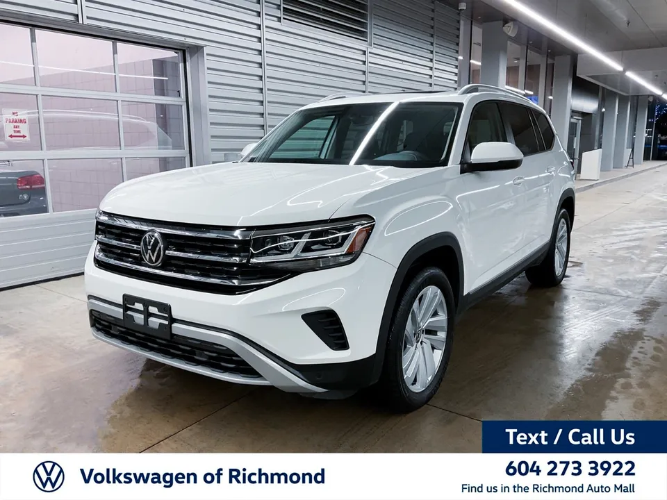 2021 Volkswagen Atlas Highline | 3rd Row Seating | Panoramic Sun